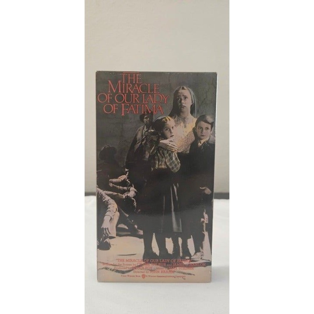 The Miracle of Our Lady of Fatima 1952 / 1992 VHS Release Gilbert Roland
